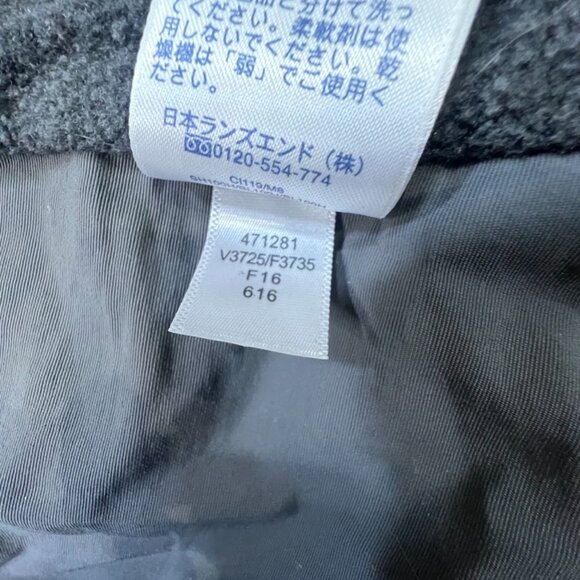 Lands End Outfitters Men's Fleece Lined Outrigger Jacket, Gray, Sz 2XL, Hooded - Picture 10 of 16